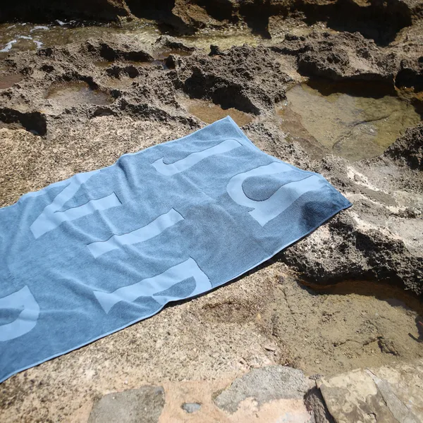 Strandhåndkle 85x160 cm North Sea Blue