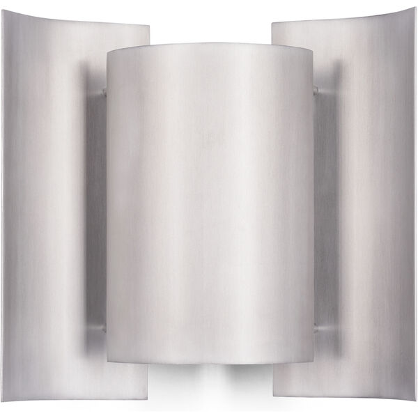 Butterfly Vegglampe Brushed Aluminium