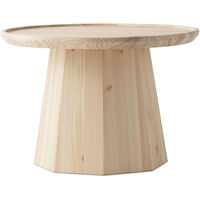 Pine Sidebord Ø65 cm Pine