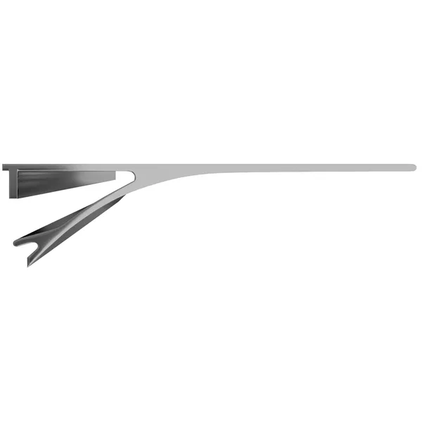 Exilis Mini Væghylde 12x118 cm Aluminium