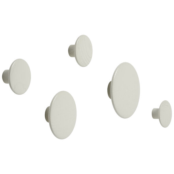 Dots Kroge Træ 5-pak Offwhite
