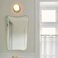 Liila 1 Væg-/Loftslampe 140 mm Nordic Gold / Opal