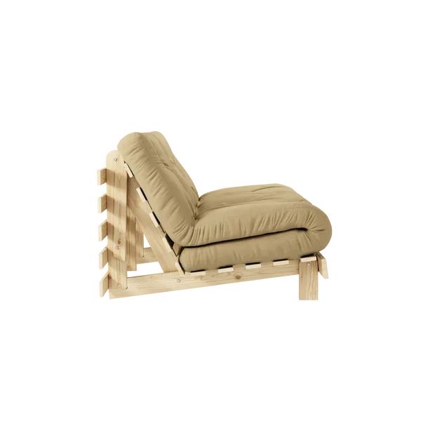 Roots 140 Sovesofa Med Madras Raw / Wheat Beige