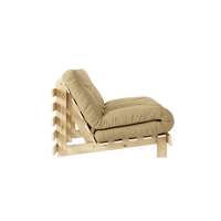 Roots 140 Sovesofa Med Madras Raw / Wheat Beige