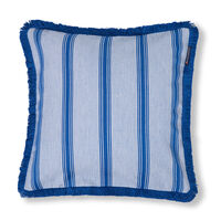 Tyynynpäällinen Raidallinen 50x50 cm Sininen