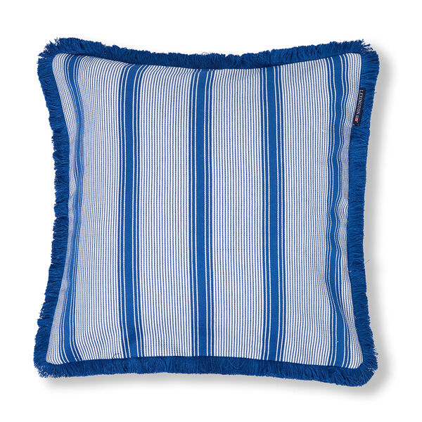 Tyynynpäällinen Raidallinen 50x50 cm Sininen