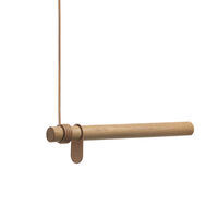 Swing Tøjstativ 50cm Sort/Sort Læder