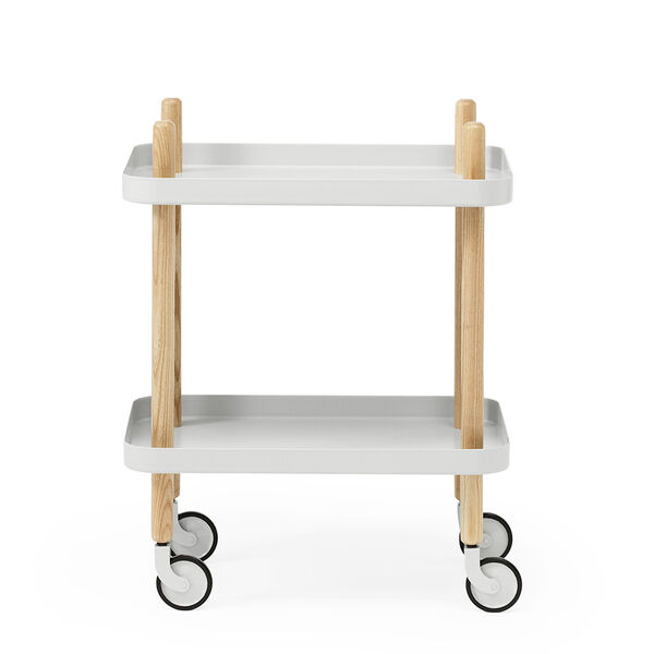 Block Bord Ljusgrå