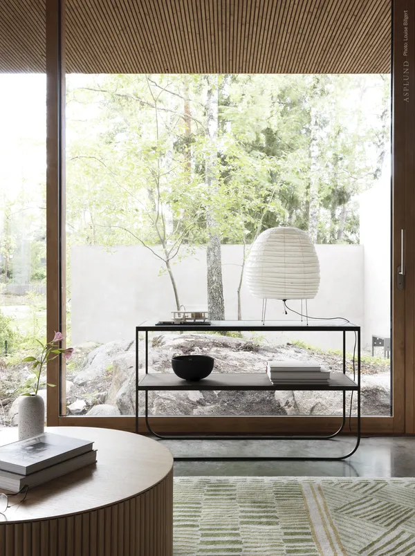 Tati Console 120 Sidobord Char Grey / Jurakalksten