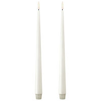 Led-Kynttilät 2 kpl:n pakkaus 30 cm Silky
