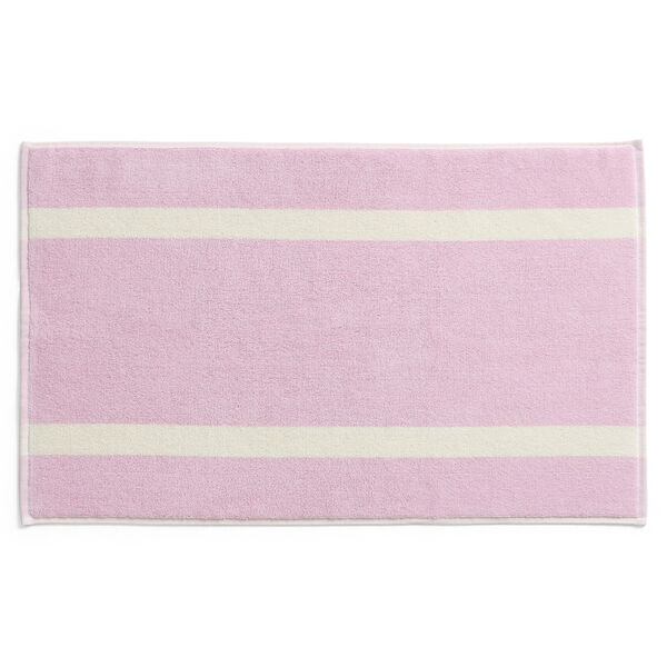 Stripe Bademåtte Cool Pink