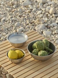 Outdoor Market Steel Bowl Set of 2 Small