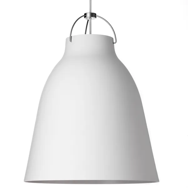 Caravaggio Loftslampe P3 6m Ledning Mat Hvid