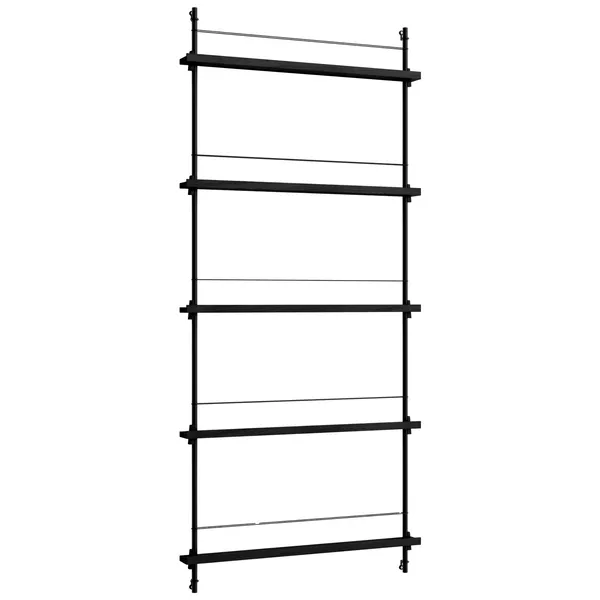 Magazine Hylle 85x188 cm Eik/Hvit