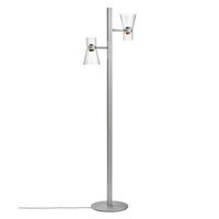 Floor Lamp Cone 2 Silver