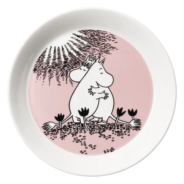 Moomin Tallrik 19 cm Kärlek 30