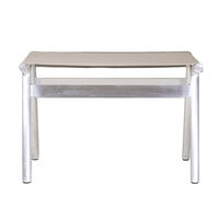 Union Taburet Aluminium / Sandstone