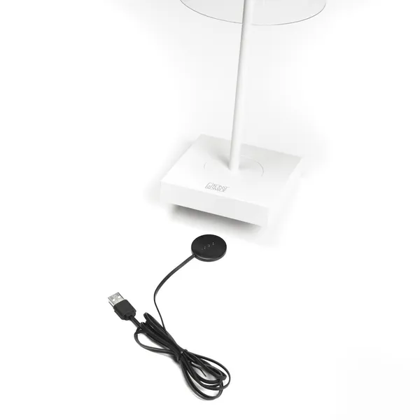 Scilla Bordslampa Portabel Vit