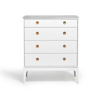 Höllviken Chest Of Drawers 4 Drawers Light Grey