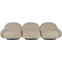 Pacha Soffa 3-Sits PG4 Belsuede 007 / Black Base