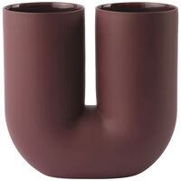 Kink Vase 26 cm Deep Red