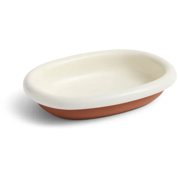 Barro Oval Dish Small Off-white