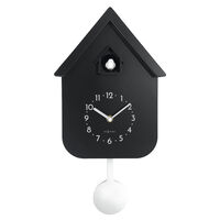 Twitter Wall Clock Black