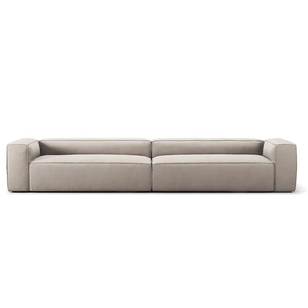 Grand Kuusipaikkainen Sohva Sandshell Beige