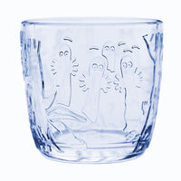 Moomin Glas 28 cl 2-pak Lyseblåt