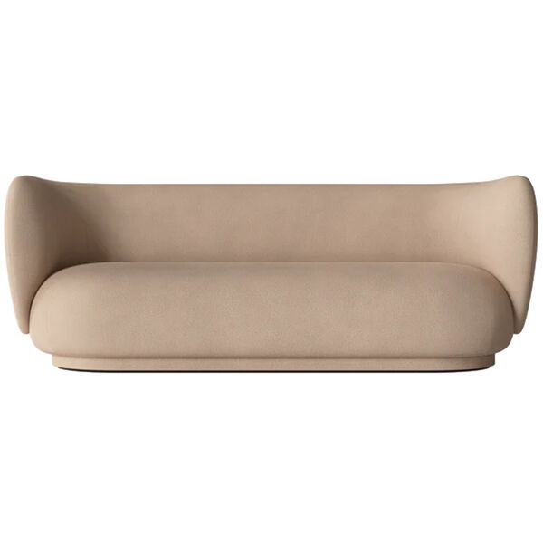 Rico Brushed 3-Sitssoffa Sand