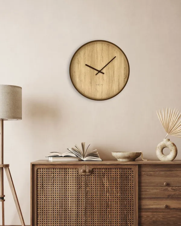 Oslo Veggklokke Ø50 cm Light Brown