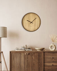 Oslo Veggklokke Ø50 cm Light Brown