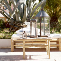 Soffbord Bambu Natur 70x70 cm