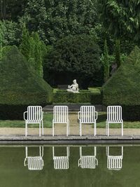 Palissade Stol Cream White