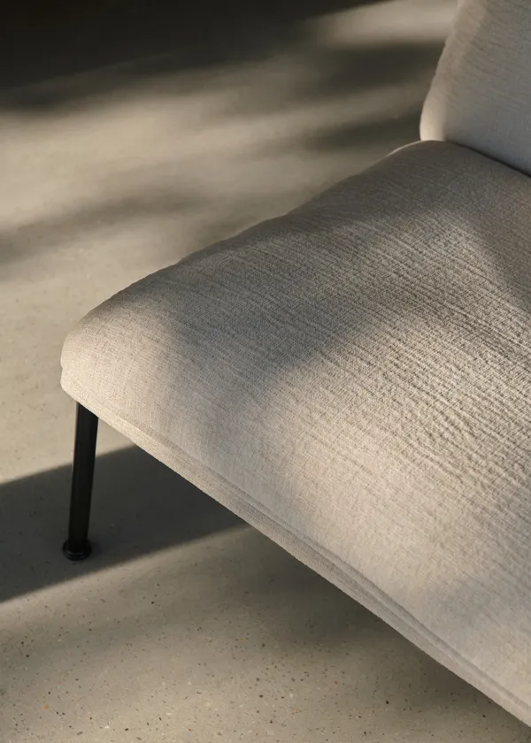 Muno LN16 Loungefåtölj Hög Rygg Dark Chrome / Cifrado 0221