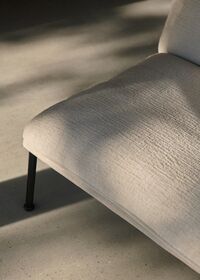 Muno LN16 Loungefåtölj Hög Rygg Dark Chrome / Cifrado 0221