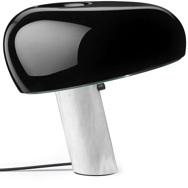 Snoopy Bordlampe Sort