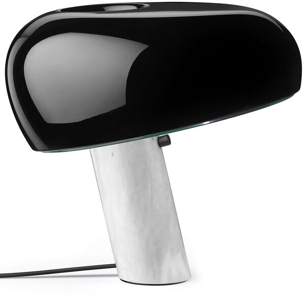Snoopy Bordlampe Sort