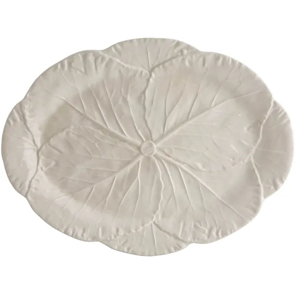 Cabbage Serveringsfat 43 cm Branco