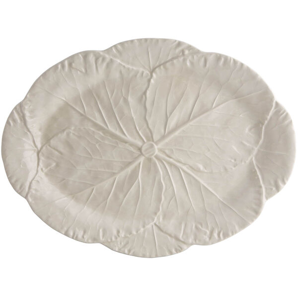 Cabbage Serveringsfad 43 cm Branco