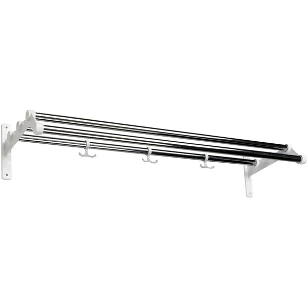 Nostalgi 291 Hattehylle 100 cm Hvit / Bambus
