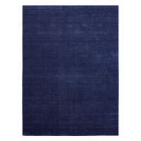 Earth Bamboo Tæppe 140x200 cm Vibrant Blue
