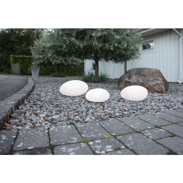 Globy Utendørslampe Solcelle 18x32 cm