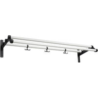 Nostalgi 291 Hattuteline 100 cm Musta / Valkoinen
