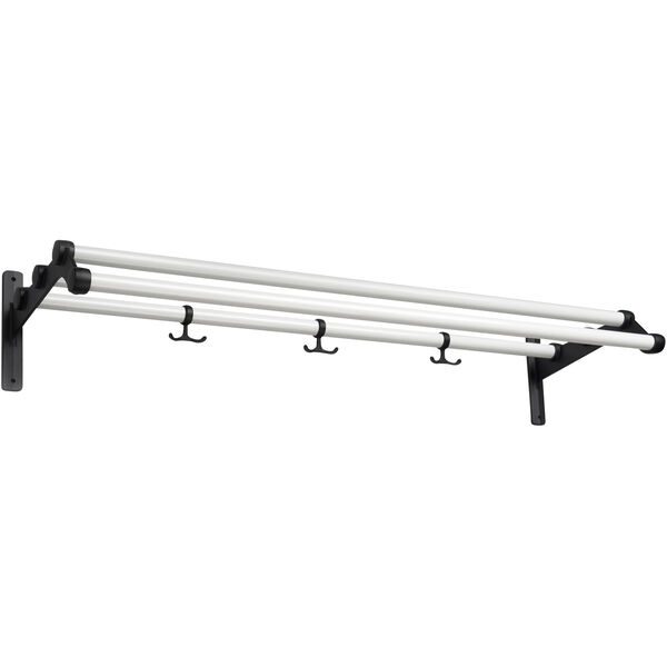 Nostalgi 291 Hattehylde 100 cm Sort / Hvid