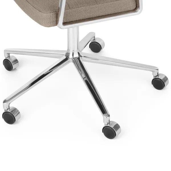 453+ Drejestol Med hjul Dark Sand