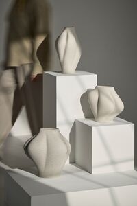 AYTM SALTARE Vase Ø138 Lys Taupe