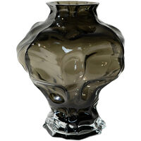 Ammonit Vase 30 cm Røyk