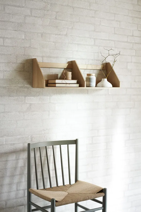 B5 Hylly Lakattu Tammi 80x21 cm