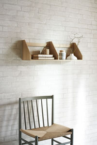 B5 Hylly Lakattu Tammi 80x21 cm